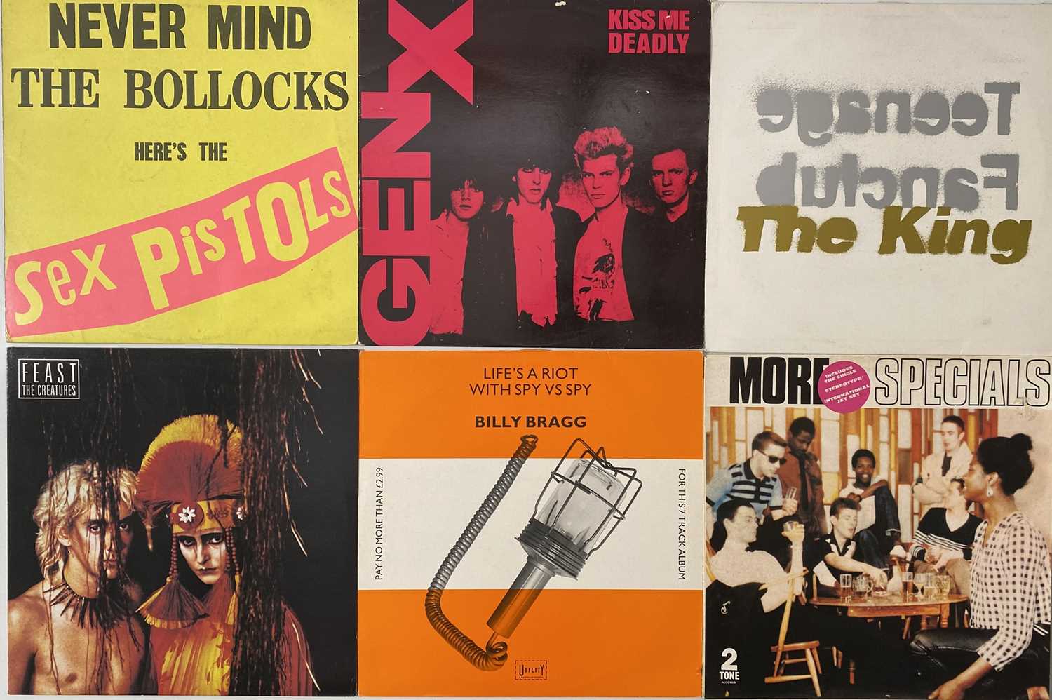 Lot 681 - WAVE/ PUNK - LP COLLECTION