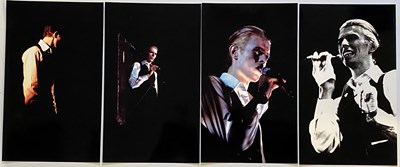 Lot 254 - DAVID BOWIE PHILIPPE AULIAC SIGNED PHOTOGRAPHS