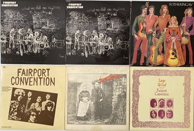 Lot 652 - FAIRPORT CONVENTION & RELATED - LP PACK