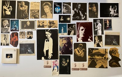 Lot 255 - DAVID BOWIE POSTERS AND MEMORABILIA