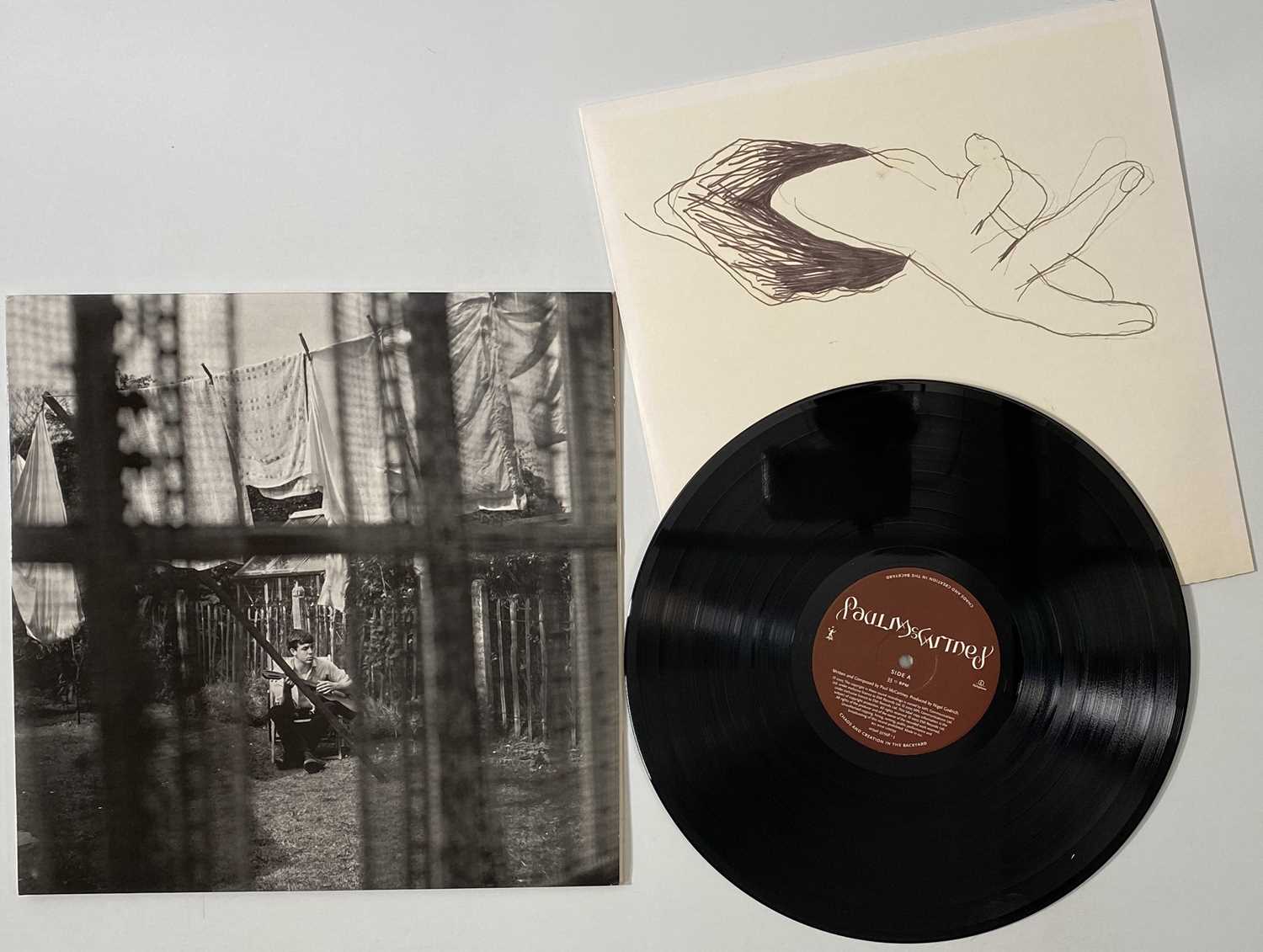 Lot 1 - PAUL MCCARTNEY - CHAOS AND CREATION IN THE BACKYARD LP (2005 ORIGINAL - PARLOPHONE 0094633795815)