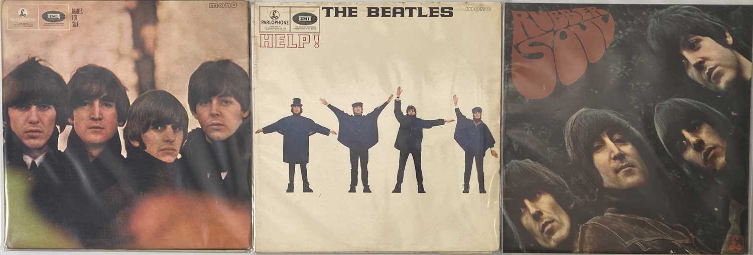 Lot 19 - THE BEATLES - UK STUDIO LPS (60s ORIGINAL/UK PRESSINGS)