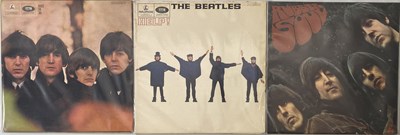 Lot 19 - THE BEATLES - UK STUDIO LPS (60s ORIGINAL/UK PRESSINGS)