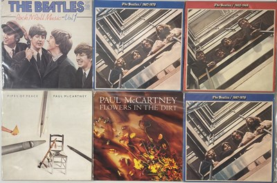 Lot 8 - THE BEATLES AND RELATED - LPs