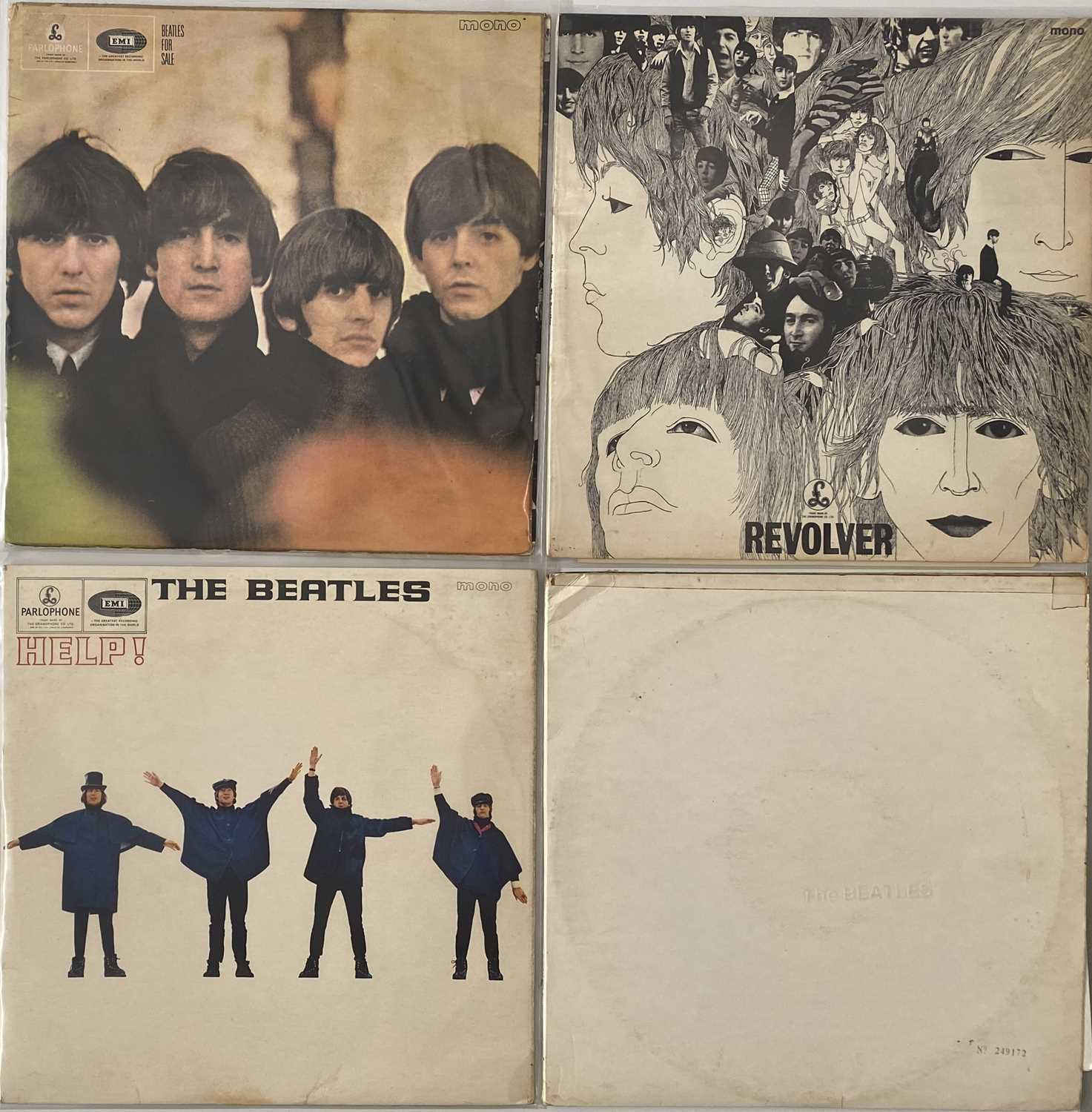 Lot 20 - THE BEATLES - UK STUDIO LPS (60s ORIGINAL/UK PRESSINGS).