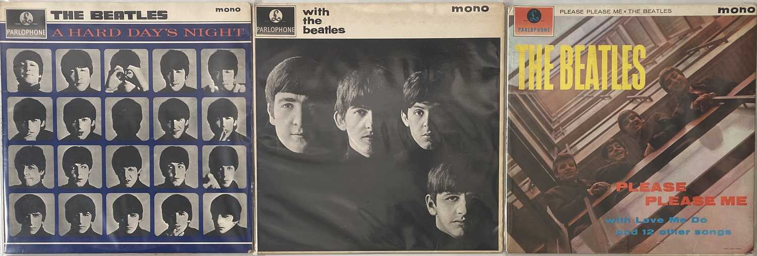Lot 21 - THE BEATLES - UK STUDIO LPS (60s ORIGINAL/UK PRESSINGS).