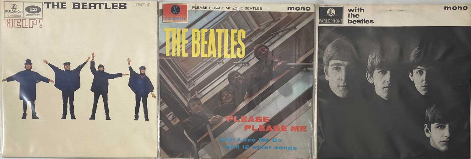 Lot 22 - THE BEATLES - UK STUDIO LPS (60s ORIGINAL/UK PRESSINGS).
