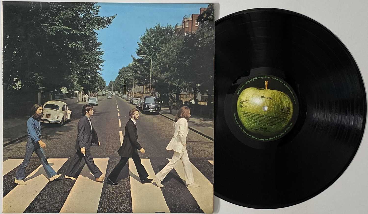Lot 25 - THE BEATLES - ABBEY ROAD LP (ORIGINAL UK 'MISALIGNED' COPY - PCS 7088)