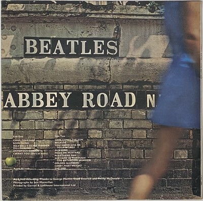 Lot 25 - THE BEATLES - ABBEY ROAD LP (ORIGINAL UK 'MISALIGNED' COPY - PCS 7088)