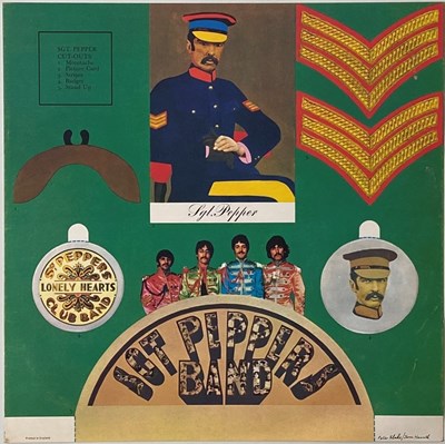 Lot 26 - THE BEATLES - SGT. PEPPER'S LONELY HEARTS CLUB BAND LP (ORIGINAL UK 'FOURTH PROOF' COPY - PMC 7027)