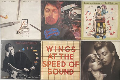 Lot 13 - PAUL MCCARTNEY/ WINGS AND RELATED - LPs