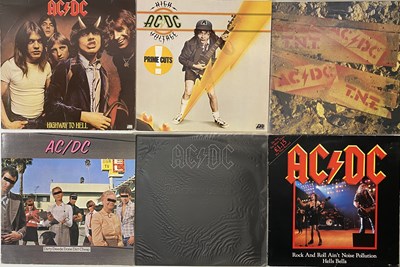 Lot 660 - AC/DC / IRON MAIDEN - LP / 12" COLLECTION