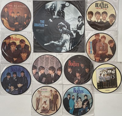 Lot 41 - THE BEATLES - 7"/ 12" PICTURE DISCS