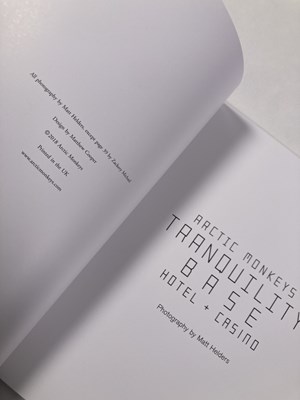 Lot 113 - ARCTIC MONKEYS  - MANCHESTER ARENA SETLISTS 2018.