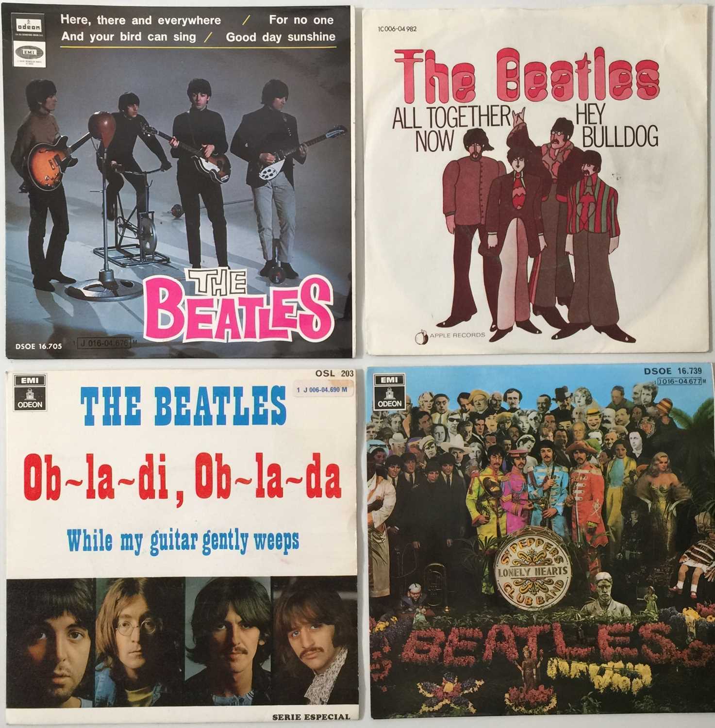 Lot 47 - THE BEATLES - SPANISH 7" EP RARITIES