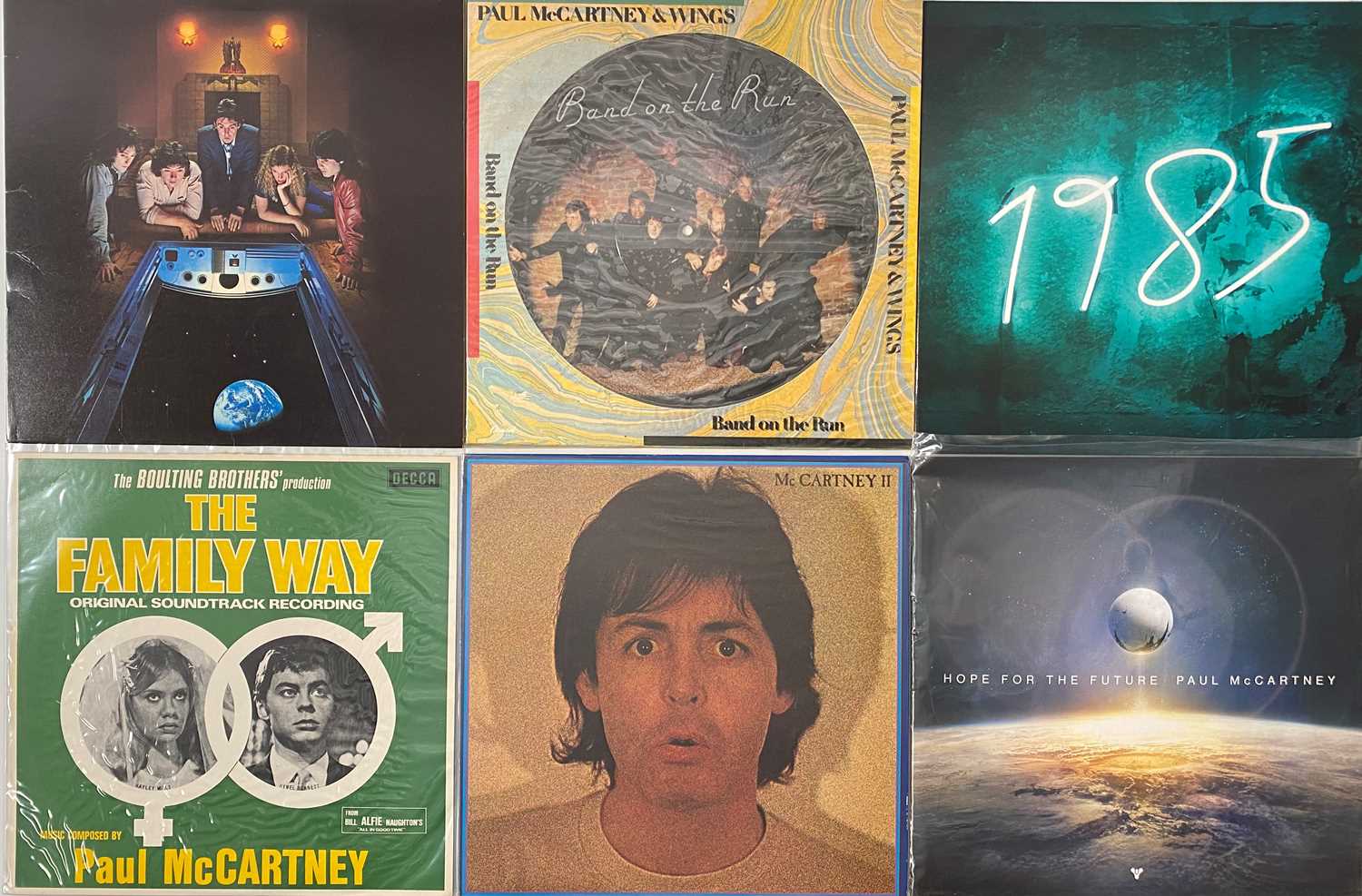 Lot 50 - PAUL MCCARTNEY/ WINGS - LP/ 12" ARCHIVE COLLECTION
