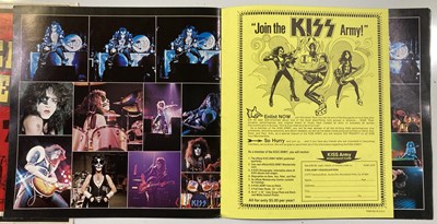 Lot 114 - CONCERT PROGRAMMES - 1970S RARITIES INC KISS.