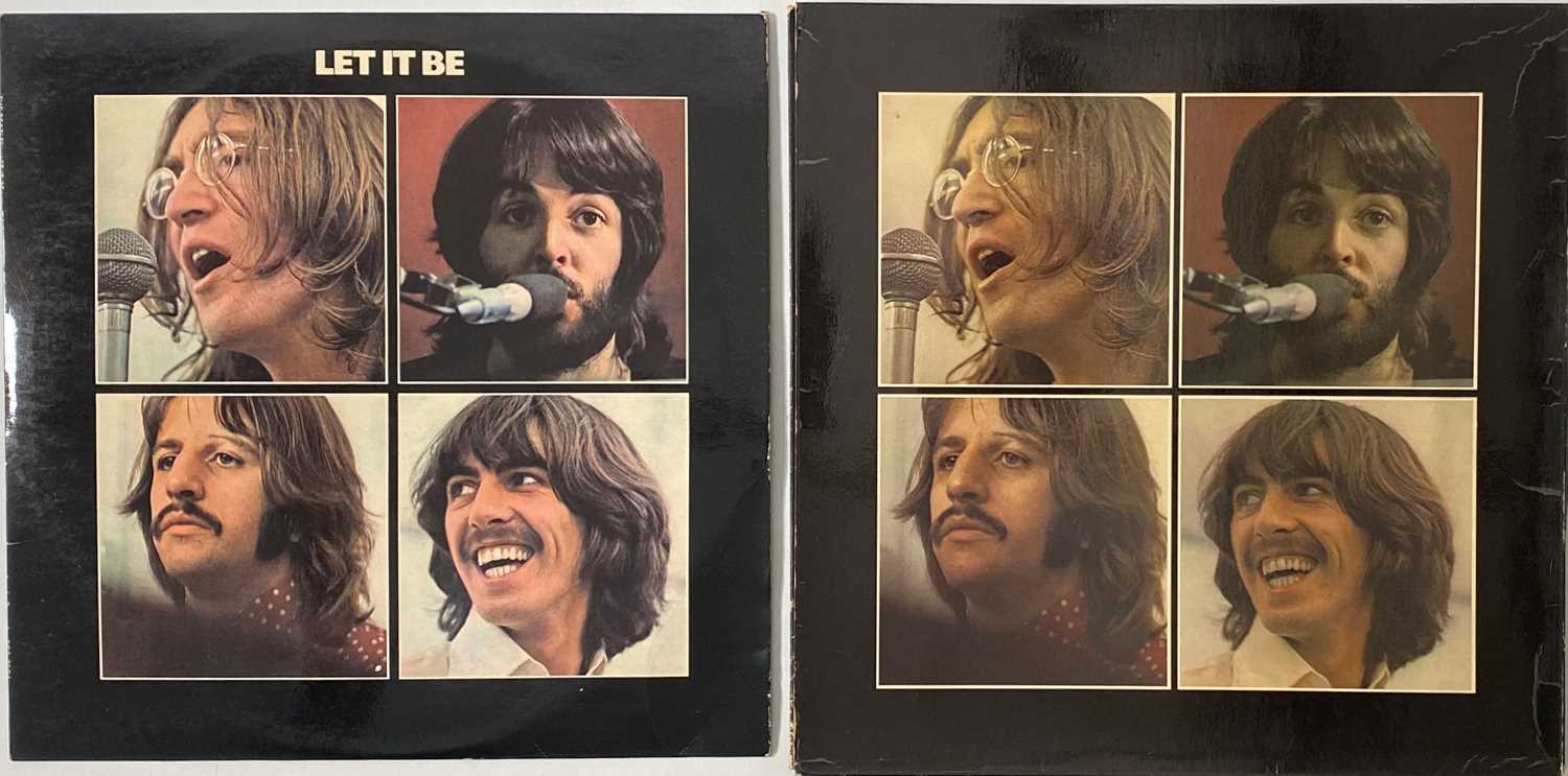 Lot 32 - THE BEATLES - LET IT BE BOX LP w/ BOOKLET (PXS 1)