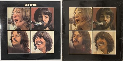 Lot 32 - THE BEATLES - LET IT BE BOX LP w/ BOOKLET (PXS 1)