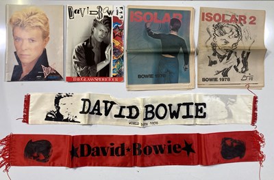 Lot 116 - DAVID BOWIE - CONCERT PROGRAMMES AND MEMORABILIA.