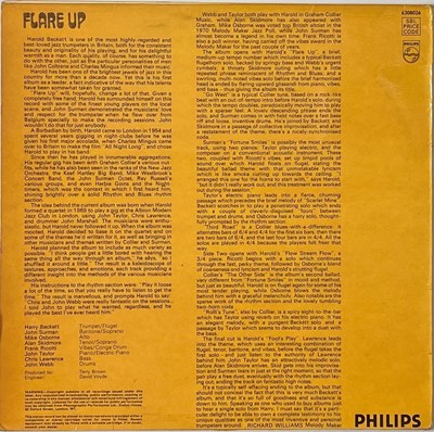 Lot 50 - HARRY BECKETT - FLARE UP LP (BOP JAZZ - UK PHILIPS 6308 026)