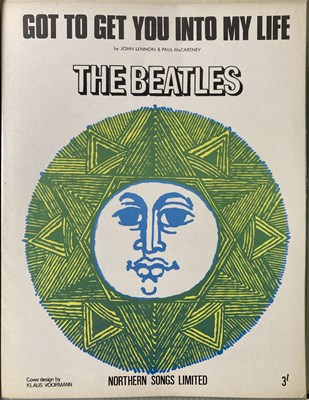 Lot 86 - THE BEATLES - SHEET MUSIC COLLECTION.