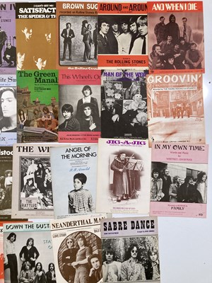 Lot 76 - SHEET MUSIC - 1960S/1970s CLASSIC ROCK.