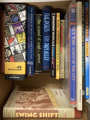Lot 101 - BOOK ARCHIVE - JAZZ / ROCK AND ROLL ETC.