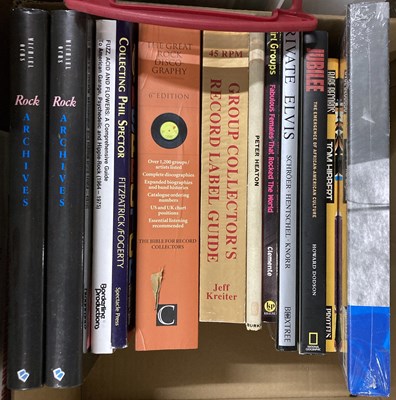 Lot 101 - BOOK ARCHIVE - JAZZ / ROCK AND ROLL ETC.
