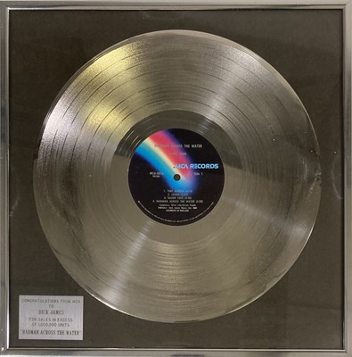 Lot 344 - ELTON JOHN - MCA DISC AWARD FOR 'MADMAN..'.