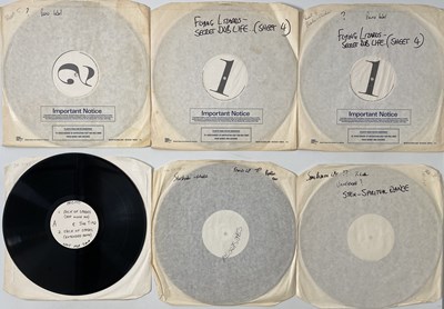 Lot 737 - WHITE LABEL TEST PRESSINGS (LPs/12" - INC PREVIOUSLY UNRELEASED FLYING LIZARDS SECRET DUB)