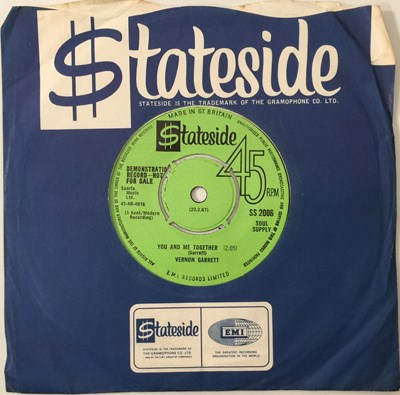 Lot 68 - VERNON GARRETT - IF I COULD TURN BACK THE HANDS OF TIME (7" DEMO, SS2006)