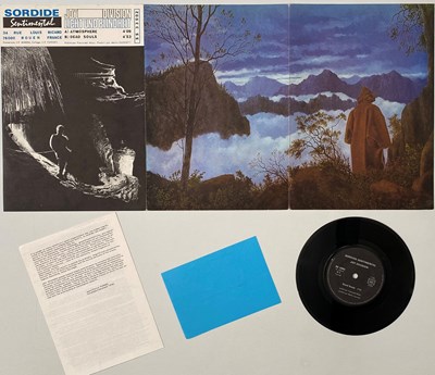 Lot 72 - JOY DIVISION - 'SORDIDE SENTIMENTAL' (COMPLETE ORIGINAL RELEASE OF ATMOSPHERE 'LICHT UND BLINDHEIT' - SS 33 002).