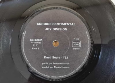 Lot 72 - JOY DIVISION - 'SORDIDE SENTIMENTAL' (COMPLETE ORIGINAL RELEASE OF ATMOSPHERE 'LICHT UND BLINDHEIT' - SS 33 002).