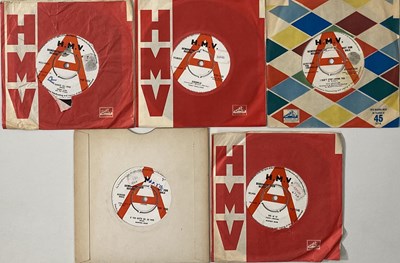 Lot 713 - H.M.V - 7" DEMOS PACK