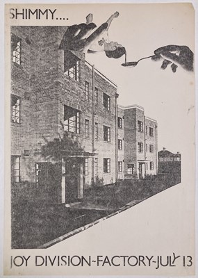 Lot 428 - JOY DIVISION - SHIMMY MINI POSTER.