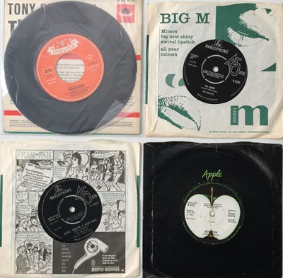 Lot 36 - THE BEATLES - 7"/EP COLLECTION (WITH SUPERB OG GERMAN MY BONNIE EP)