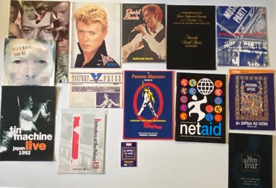 Lot 264 - DAVID BOWIE CONCERT AND TOUR PROGRAMMES INC BRIXTON
