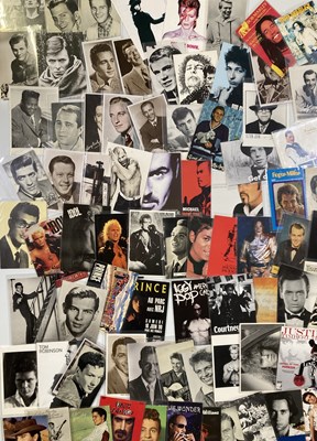Lot 83 - POPSTAR PHOTOGRAPHS AND POSTCARDS.