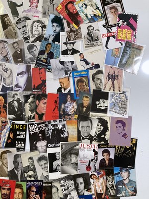 Lot 83 - POPSTAR PHOTOGRAPHS AND POSTCARDS.