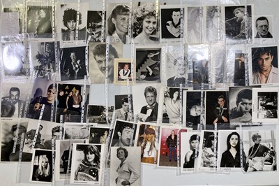 Lot 83 - POPSTAR PHOTOGRAPHS AND POSTCARDS.