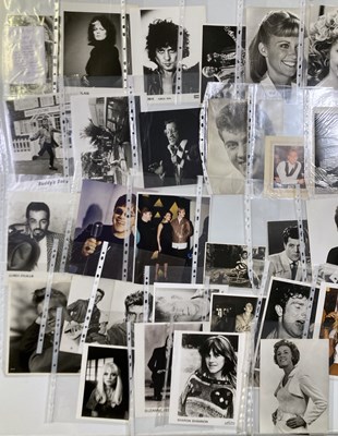 Lot 83 - POPSTAR PHOTOGRAPHS AND POSTCARDS.
