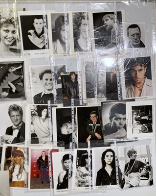Lot 83 - POPSTAR PHOTOGRAPHS AND POSTCARDS.