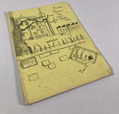Lot 523 - U2 INTEREST - MOUNT TEMPLE SCHOOL MAGAZINE WITH ARTICLES BY U2 BAND MEMBERS.