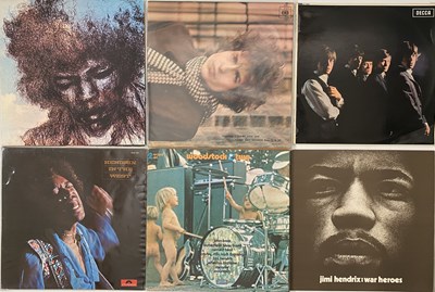 Lot 753 - '60's ICONS' - HENDRIX / STONES / DYLAN - LP / 7" PACK