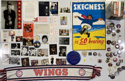 Lot 88 - THE BEATLES - PAUL MCCARTNEY / WINGS SOLO MEMORABILIA.