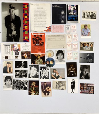 Lot 88 - THE BEATLES - PAUL MCCARTNEY / WINGS SOLO MEMORABILIA.