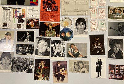 Lot 88 - THE BEATLES - PAUL MCCARTNEY / WINGS SOLO MEMORABILIA.