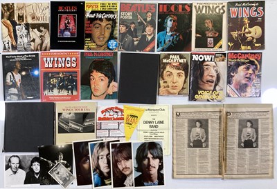 Lot 89 - THE BEATLES - BOOKS, NEWSPAPERS AND CUTTINGS ARCHIVE.