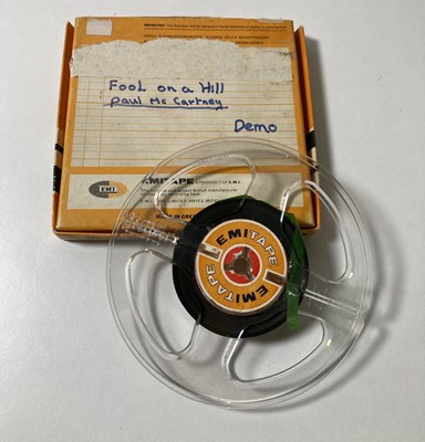 Lot 123 - THE BEATLES - PAUL MCCARTNEY - FOOL ON A HILL DEMO.